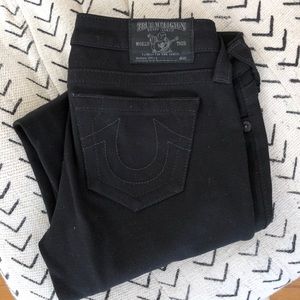 True Religion Black Stretch Pant